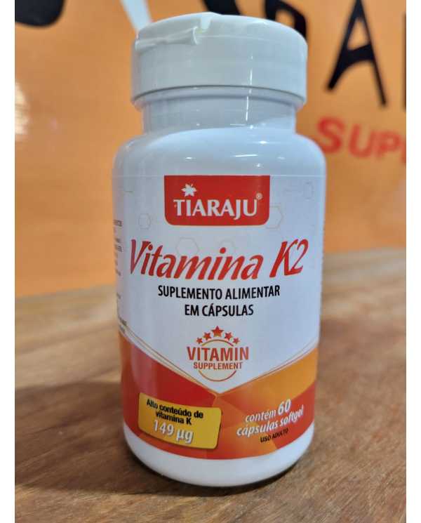 Vitamina K2 (60 Cápsulas) - Tiaraju