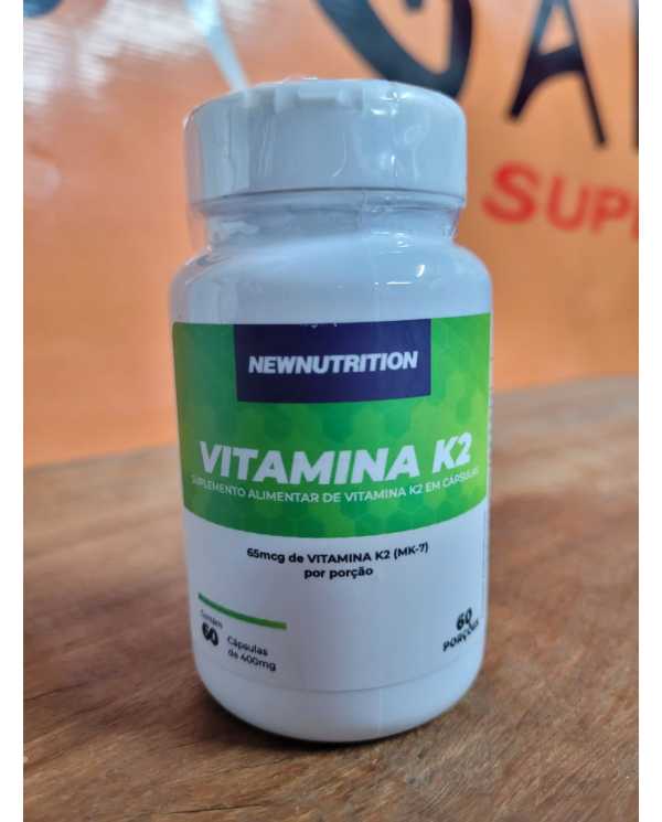 Vitamina K2 60 Cápsulas - Newnutrition