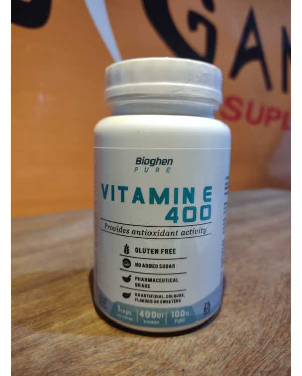 Vitamina E 400 UI 60cápsulas Bioghen