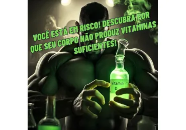 A VERDADE ASSUSTADORA: SEU CORPO NÃO CRIA AS VITAMINAS QUE VOCÊ PRECISA PARA SOBREVIVER!