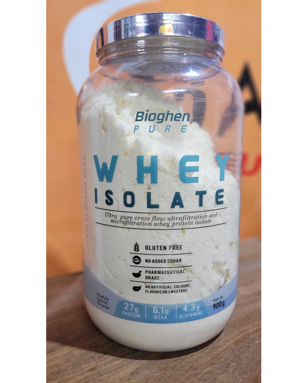 Whey Isolate Pure 900g - Bioghen Nutrition