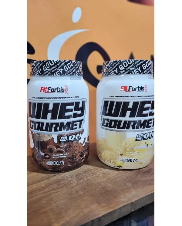 Comprar Whey Gourmet 907g Pote - Forbis Nutrition — Gigantic Suplementos Whey Gourmet 907g Pote - Forbis Nutrition