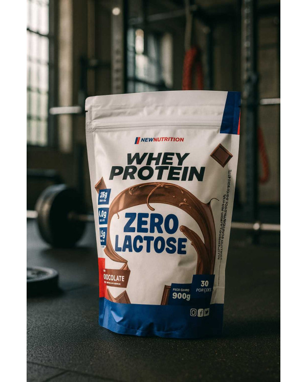 Whey Protein Zero Lactose 900g - New Nutrition