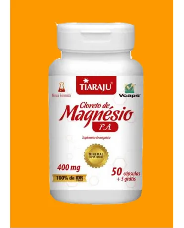 CLORETO DE MAGNÉSIO P.A. 50 + 5 grátis Cápsulas