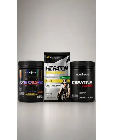 Combo Performance: Bone Crusher + Hidraton + Creatine Turbo