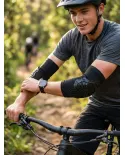Prottector Elbow Guards Cotoveleira Preto — Proteção de Alto Impacto para Esportes Radicais e Ciclismo