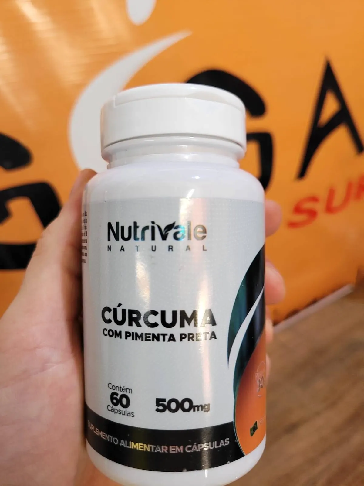 Cúrcuma com Pimenta Preta - Nutrivale