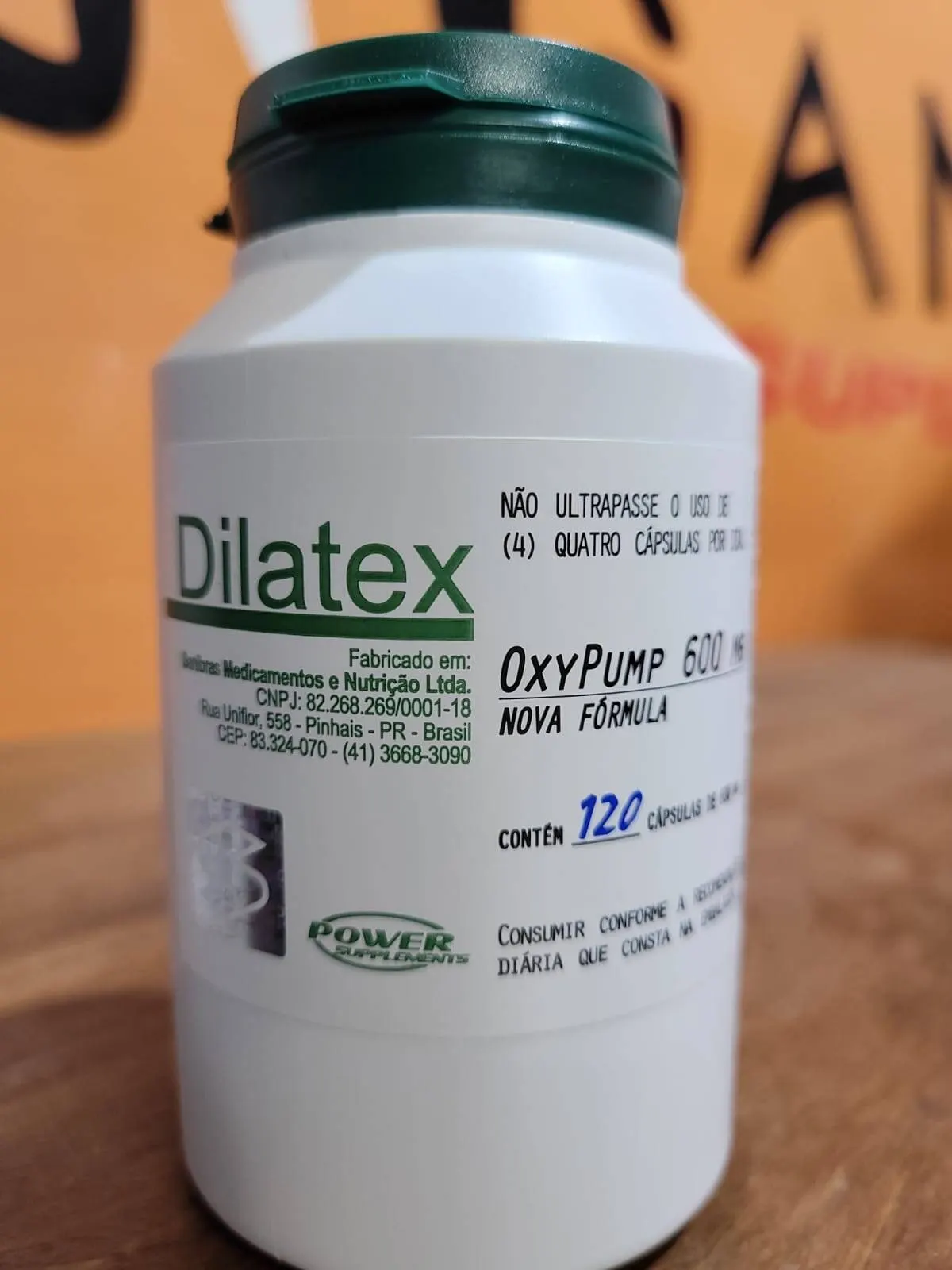 Dilatex 120Cáps - Power Supplements
