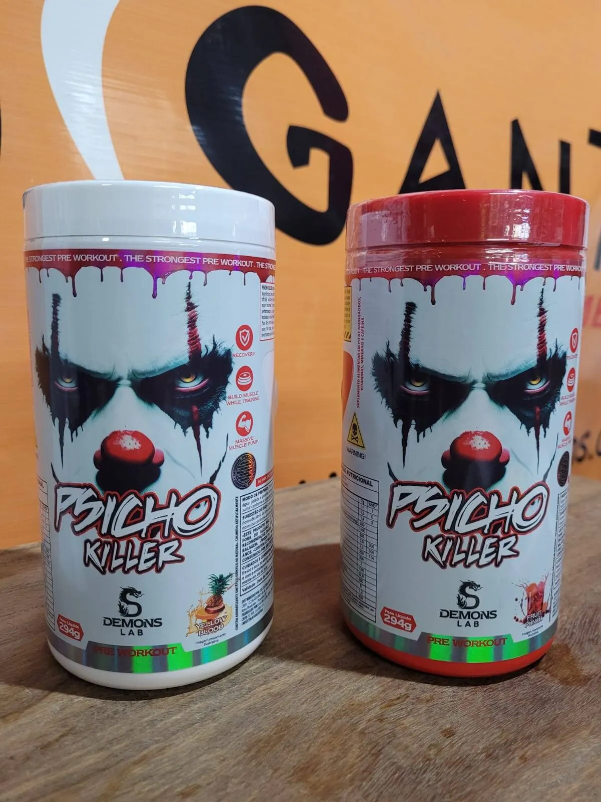 Psicho Killer Pré Treino 294g - Demons lab