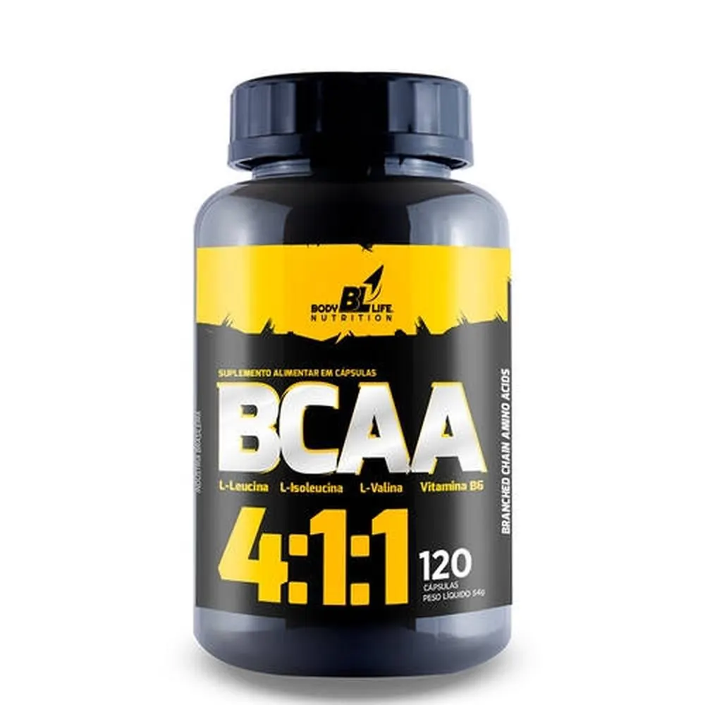 BCAA 4:1:1 120 Cápsulas Body Life