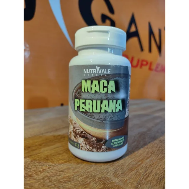 Maca Peruana 60 Cápsulas — Nutrivale