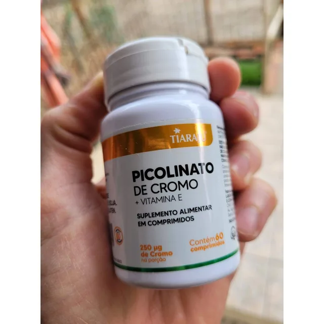 Picolinato de Cromo + Vitamina E 60 comprimidos -  Tiaraju