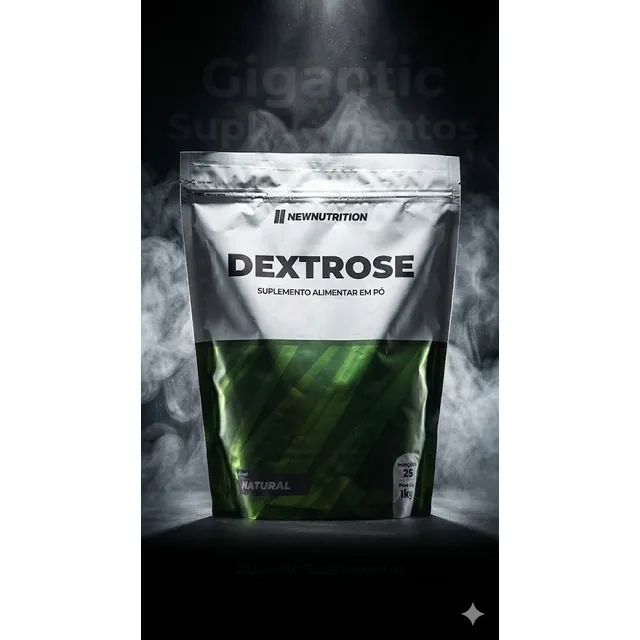 Dextrose NewNutrition Natural 1kg | Carboidrato em Pó Energia Rápida Pós Treino